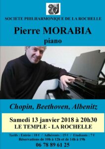 Concert Piano: Pierre MORABIA