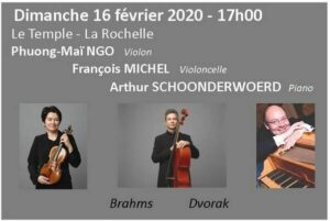 Février 2020 : Concert Brahms Dvorak